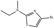 4-bromo-N-ethyl-N-methyl-1,3-thiazol-2-amine Structure