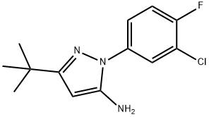 1001522-07-1 5-tert-Butyl-2-(3-chloro-4-fluoro-phenyl)-2H-pyrazol-3-ylamine