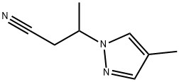 1006348-66-8 3-(4-甲基-1H-吡唑-1-基)丁腈