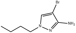 4-bromo-1-butyl-1H-pyrazol-3-amine Structure