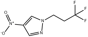 4-硝基-1-(3,3,3-三氟丙基)-1H-吡唑, 1006570-45-1, 结构式