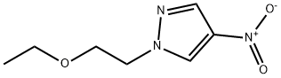 1-(2-ethoxyethyl)-4-nitro-1H-pyrazole 结构式