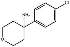 4-(4-Chloro-phenyl)-tetrahydro-pyran-4-ylamine Structure