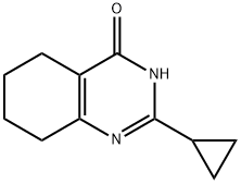 2-Cyclopropyl-5,6,7,8-tetrahydro-quinazolin-4-ol Struktur