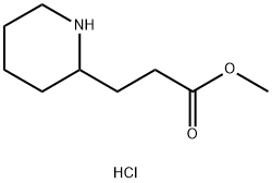 methyl 3-(2-piperidinyl)propanoate hydrochloride,1021204-94-3,结构式