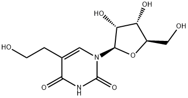 5-(2-Hydroxyethyl)uridine Structure