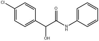 N-PHENYL-P-CHLOROMANDELAMIDE,10295-46-2,结构式