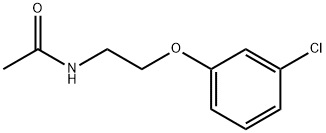 N-[2-(3-Chloro-phenoxy)-ethyl]-acetamide,104053-88-5,结构式