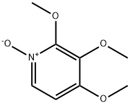 2,3,4-trimethoxypyridine N-oxide Structure