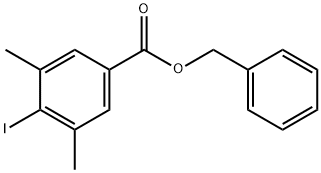 benzyl 4-iodo-3,5-dimethylbenzoate,1048677-12-8,结构式