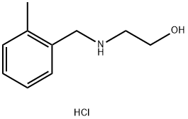 2-[(2-methylbenzyl)amino]ethanol hydrochloride Structure