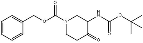 苯基 3-((叔丁基氧羰基)胺基)-4-氧基吡啶-1-羧酸苄酯,1052713-43-5,结构式