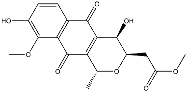 阿利舟菌素 A2 结构式