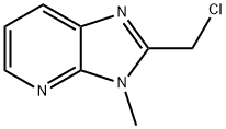 2-Chloromethyl-3-methyl-3H-imidazo[4,5-b]pyridine Structure