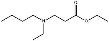 ethyl 3-[butyl(ethyl)amino]propanoate Struktur