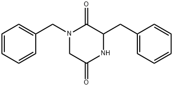 1,3-二苯甲基哌嗪-2,5-二酮,109559-14-0,结构式