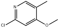 2-氯-4-甲氧基-5-甲基吡啶, 1122090-84-9, 结构式