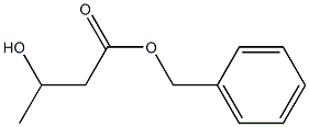 Butanoic acid, 3-hydroxy-, phenylmethyl ester Structure