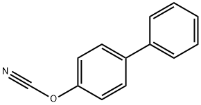 Cyanic acid,[1,1'-biphenyl]-4-yl ester Struktur