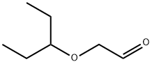 2-(pentan-3-yloxy)acetaldehyde Structure