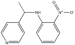 2-nitro-N-[1-(pyridin-4-yl)ethyl]aniline,1154244-11-7,结构式