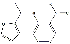 N-[1-(furan-2-yl)ethyl]-2-nitroaniline Struktur