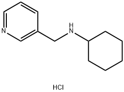 N-(3-pyridinylmethyl)cyclohexanamine dihydrochloride Structure