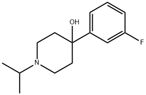 4-(3-FLUOROPHENYL)-1-ISOPROPYLPIPERIDIN-4-OL|