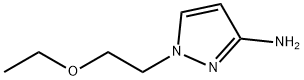 1-(2-ethoxyethyl)-1H-pyrazol-3-amine Structure