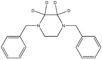 1,4-dibenzyl-2,2,3,3-tetradeuteriopiperazine Structure