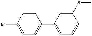 1-bromo-4-(3-methylsulfanylphenyl)benzene|