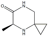 (S)-5-METHYL-4,7-DIAZASPIRO[2.5]OCTAN-6-ONE Struktur