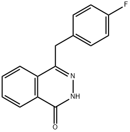 4-(4-氟苯甲基)酞嗪-1(2H)-酮,120359-17-3,结构式