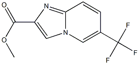 Methyl 6-(trifluoromethyl)imidazo[1,2-a]pyridine-2-carboxylate 结构式