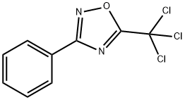 3-phenyl-5-(trichloromethyl)-1,2,4-oxadiazole Structure