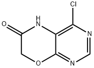 4-CHLORO-5H-PYRIMIDO[4,5-B][1,4]OXAZIN-6(7H)-ONE 结构式