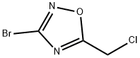 3-Bromo-5-chloromethyl-[1,2,4]oxadiazole Struktur