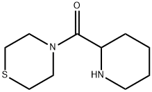 4-(piperidine-2-carbonyl)thiomorpholine Structure