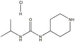 1-イソプロピル-3-(ピペリジン-4-イル)ウレア塩酸塩 化学構造式