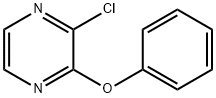2-chloro-3-phenoxypyrazine Structure