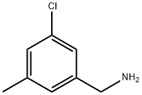 (3-氯-5-甲基苯基)甲胺, 1240305-91-2, 结构式