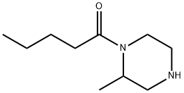1-(2-methylpiperazin-1-yl)pentan-1-one, 1240568-49-3, 结构式