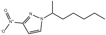 1-(heptan-2-yl)-3-nitro-1H-pyrazole Structure