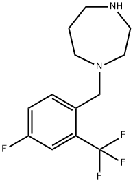1240575-07-8 1-{[4-fluoro-2-(trifluoromethyl)phenyl]methyl}-1,4-diazepane