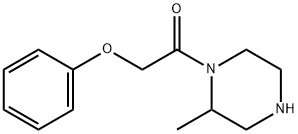 1-(2-methylpiperazin-1-yl)-2-phenoxyethan-1-one Structure