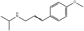 [(2E)-3-(4-methoxyphenyl)prop-2-en-1-yl](propan-2-yl)amine Structure