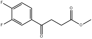 METHYL 4-(3,4-DIFLUOROPHENYL)-4-OXOBUTANOATE Structure