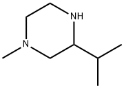 1-methyl-3-(propan-2-yl)piperazine Structure