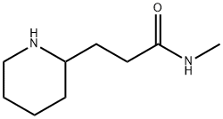 N-甲基-3-(哌啶-2-基)丙酰胺,1249383-82-1,结构式
