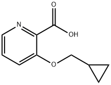 3-(Cyclopropylmethoxy)pyridine-2-carboxylic acid price.